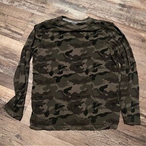 Old Navy Kids Camouflage Long Sleeve Shirt